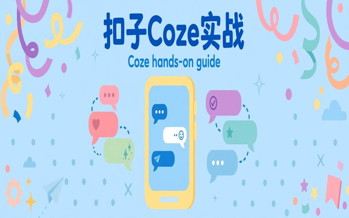 扣子(Coze)实战：不写代码，半小时搭一个”自动写周报”的AI智能体